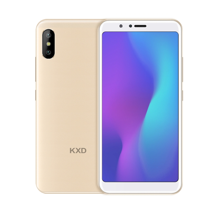 

[HK Stock] KXD 6A, 1GB+8GB, Dual Back Cameras, 5.5 inch Android 8.1 SC7731E Quad Core up to 1.3GHz, Network: 3G, Dual SIM(Gold)