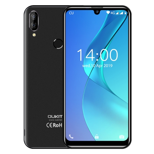 

[HK Stock] OUKITEL C16 Pro, 3GB+32GB, Dual Back Cameras, Face ID & Fingerprint Identification, 5.71 inch Water-drop Screen Android 9.0 Pie MTK6761P Quad Core up to 2.0GHz, Network: 4G, Dual SIM (Black)