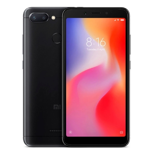 

[HK Stock] Xiaomi Redmi 6, 3GB+64GB, Global Official Version, AI Dual Back Cameras, Face & Fingerprint Identification, 5.45 inch MIUI 9.0 Helio P22 Octa Core up to 2.0GHz, Network: 4G(Black)