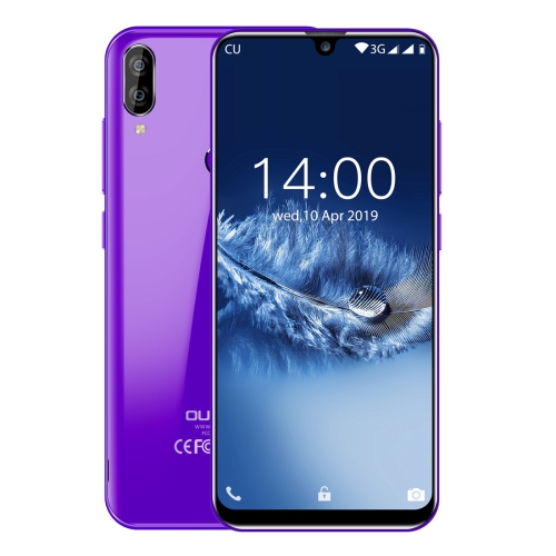 

[HK Stock] OUKITEL C16, 2GB+16GB, Dual Back Cameras, Face ID & Fingerprint Identification, 5.71 inch Water-drop Screen Android 9.0 Pie MTK6580P Quad Core up to 1.5GHz, Network: 3G, Dual SIM(Purple)