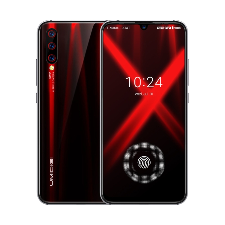 

[HK Stock] UMIDIGI X, 48MP Camera, Global Dual 4G, 4GB+128GB, Triple Back Cameras, 4150mAh Battery, In-screen Fingerprint Identification, 6.35 inch Full Screen Android 9.0 MTK Helio P60 Octa Core up to 2.0GHz, Network: 4G, Dual SIM (Flame Black)
