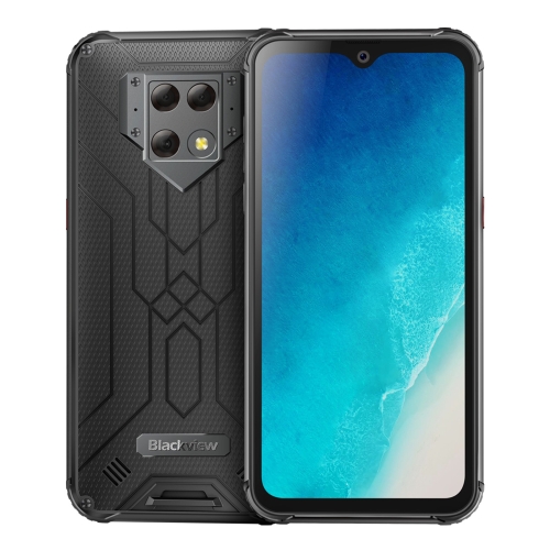 

[HK Warehouse] Blackview BV9800 Rugged Phone, 6GB+128GB, Waterproof Dustproof Shockproof, Triple Cameras, Face & Fingerprint Identification, 6.3 inch Android 9.0 Pie Helio P70 Octa Core up to 2.1GHz, NFC, Wireless Charge, Network: 4G(Black)