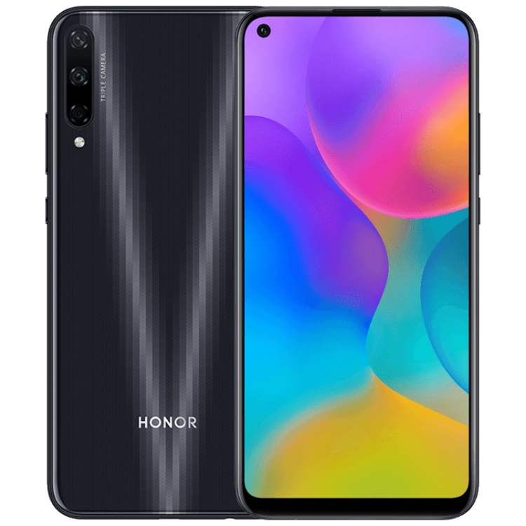 

Huawei Honor Play 3, 48MP Camera, 6GB+64GB, China Version, Triple AI Back Cameras, 4000mAh Battery, 6.39 inch Pole Notch Screen Android P HUAWEI Kirin 710F Octa Core up to 2.2GHz, Network: 4G, OTG, Not Support Google Play(Black)
