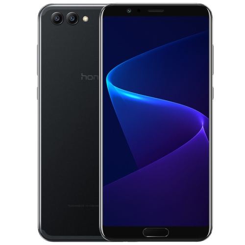 

Huawei Honor V10 BKL-AL20, 6GB+64GB, Dual Back Cameras, Fingerprint Identification, 5.99 inch EMUI 8.0 (Android 8.0) Hisilicon Kirin 970 Octa Core + i7 up to 2.36GHz, NFC, OTG, IR, Network: 4G, Dual SIM(Black)