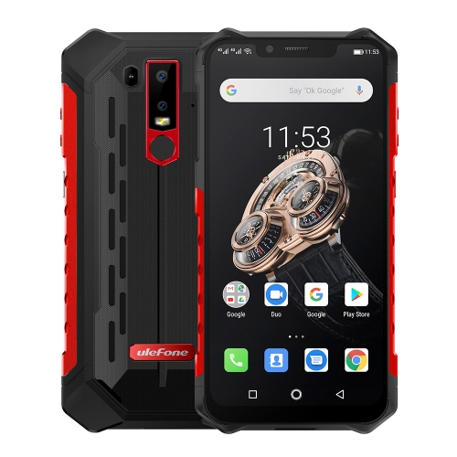 

[HK Warehouse] Ulefone Armor 6S Rugged Phone, Dual 4G & VoLTE, 6GB+128GB, IP68/IP69K Waterproof Dustproof Shockproof, Face ID & Fingerprint Identification, 5000mAh Battery, 6.2 inch Android 9.0 Helio P70 Octa-core 64-bit up to 2.1GHz, Network: 4G, OTG, NF