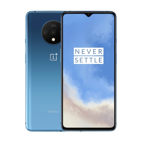 

OnePlus 7T, 48MP Camera, 8GB+128GB, Triple Back Cameras, Face Unlock & Screen Fingerprint Identification, 6.55 inch 2.5D Hydrogen OS (Android 10) Qualcomm Snapdragon 855 Plus Octa Core up to 2.96GHz, NFC, Network: 4G(Blue)