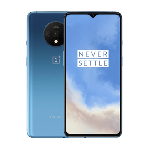 

OnePlus 7T, 48MP Camera, 8GB+256GB, Triple Back Cameras, Face Unlock & Screen Fingerprint Identification, 6.55 inch 2.5D Hydrogen OS (Android 10) Qualcomm Snapdragon 855 Plus Octa Core up to 2.96GHz, NFC, Network: 4G(Blue)