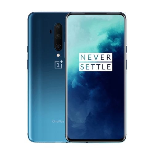 

OnePlus 7T Pro, 48MP Camera, 8GB+256GB, Triple Back Cameras, Face Unlock & Screen Fingerprint Identification, 6.67 inch 3D Hydrogen OS (Android 10) Qualcomm Snapdragon 855 Plus Octa Core up to 2.96GHz, NFC, Network: 4G(Blue)