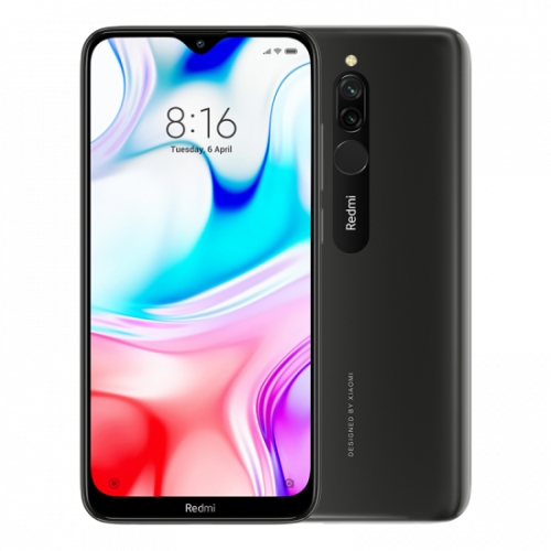 

[HK Stock] Xiaomi Redmi 8, 4GB+64GB, Global Official Version, Dual Back Cameras, Face ID & Fingerprint Identification, 5000mAh Battery, 6.22 inch Dot Notch Screen MIUI 10.0 Qualcomm Snapdragon 439 Octa-core up to 1.95GHz, Network: 4G(Black)