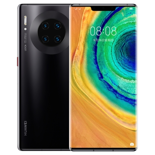 

Huawei Mate 30 Pro 5G LIO-AN00, 40MP Camera, 8GB+512GB, China Version, Quad Back Cameras + Dual Front Cameras, 4500mAh Battery, Face ID & Screen Fingerprint Identification, 6.53 inch EMUI 10.0 (Android 10.0) HUAWEI Kirin 990 5G Octa Core up to 2.86GHz, Ne