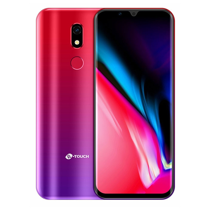 

K-TOUCH M16, 3GB+64GB, Face ID & Fingerprint Identification, 3.46 inch Android 8.1 MTK6739V/CWA Quad Core 1.5Ghz, Network: 4G, Dual SIM, Support Google Play(Gradient Red)