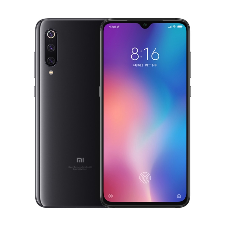 

Xiaomi Mi 9, 8GB+128GB, Not Support Google Play, Screen Fingerprint Identification, Face ID, 48MP Triple Rear Cameras, 6.39 inch Water-drop Screen MIUI 10 Qualcomm Snapdragon 855 Octa Core Kryo 485 up to 2.84GHz, Network: 4G, Dual SIM, NFC, 20W Wireless C