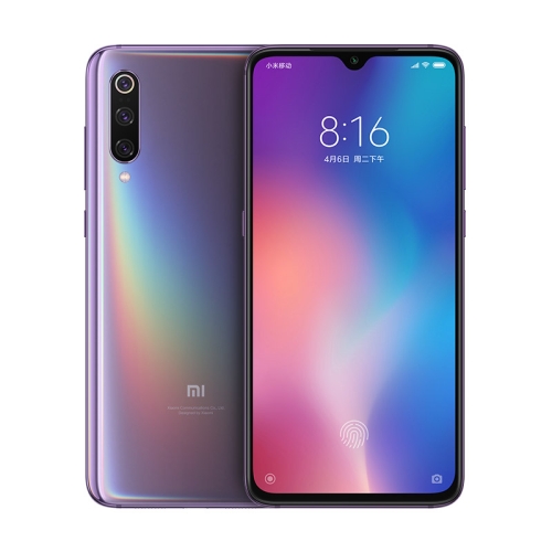 

Xiaomi Mi 9, 8GB+128GB, Screen Fingerprint Identification, Face ID, 48MP Triple Rear Cameras, 6.39 inch Water-drop Screen MIUI 10 Qualcomm Snapdragon 855 Octa Core Kryo 485 up to 2.84GHz, Network: 4G, Dual SIM, NFC, 20W Wireless Charging(Purple)