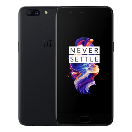 

OnePlus 5, 8GB+128GB, Dual Rear Cameras, Fingerprint Identification, 5.5 inch 2.5D H2OS 3.5 (Android Nougat) Snapdragon 835 Octa Core up to 2.45GHz, NFC, Bluetooth 5.0, Network: 4G(Black)