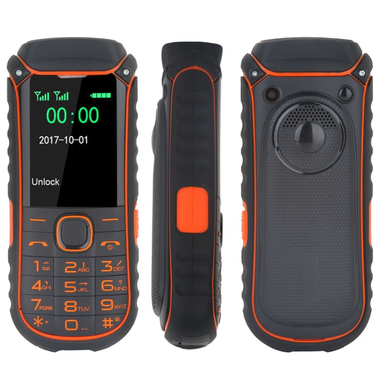 

A5000+ Mobile Phone, Dual SIM, 4400mAh Battery, 1.77 inch, SC6531DA Chipset, 21 Keys, LED Flashlight, FM, TF, Bluetooth (Orange)