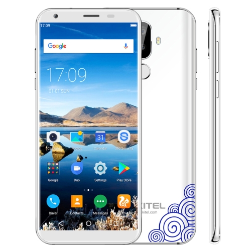 

[HK Stock] OUKITEL K5, 2GB+16GB, Dual Back Cameras, Fingerprint Identification, 5.7 inch Android 7.0 MTK6737T Quad Core up to 1.5GHz, Network: 4G, Dual SIM(White)