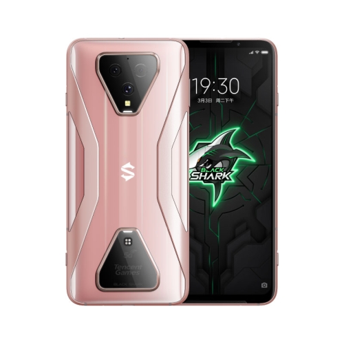 

Xiaomi Tencent BLACK SHARK Gaming Phone 3 5G, 64MP Camera, 12GB+256GB, Triple Back Cameras, In-screen Fingerprint Identification, 6.67 inch Full Screen, Qualcomm Snapdragon 865 Octa Core up to 2.84GHz, Network: 5G, SHARK Key(Pink)