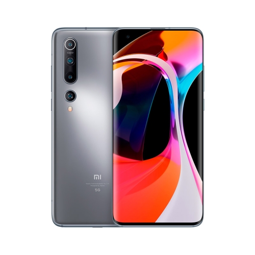 

Xiaomi Mi 10 5G, 108MP Camera, 12GB+256GB, Face Identification, Quad Back Cameras, 4780mAh Battery, 6.67 inch MIUI 11 Qualcomm Snapdragon 865 Octa Core up to 2.84GHz, Network: 5G, Wireless Charge, NFC, Not Support Google Play(Grey)