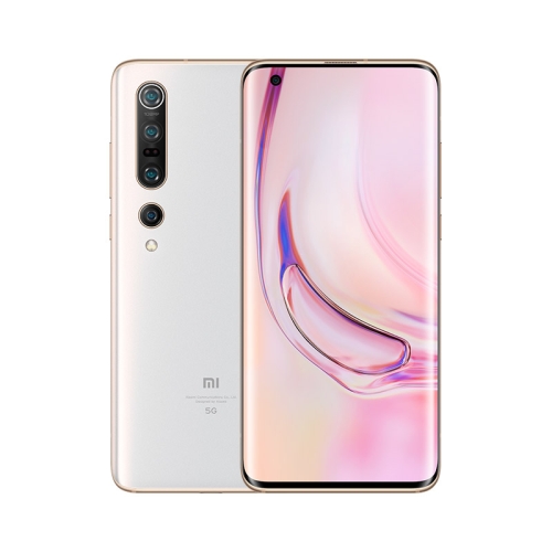 

Xiaomi Mi 10 Pro 5G, 108MP Camera, 12GB+256GB, Face Identification, Quad Back Cameras, 4500mAh Battery, 6.67 inch MIUI 11 Qualcomm Snapdragon 865 Octa Core up to 2.84GHz, Network: 5G, Wireless Charge, NFC, Not Support Google Play(Pearl White)
