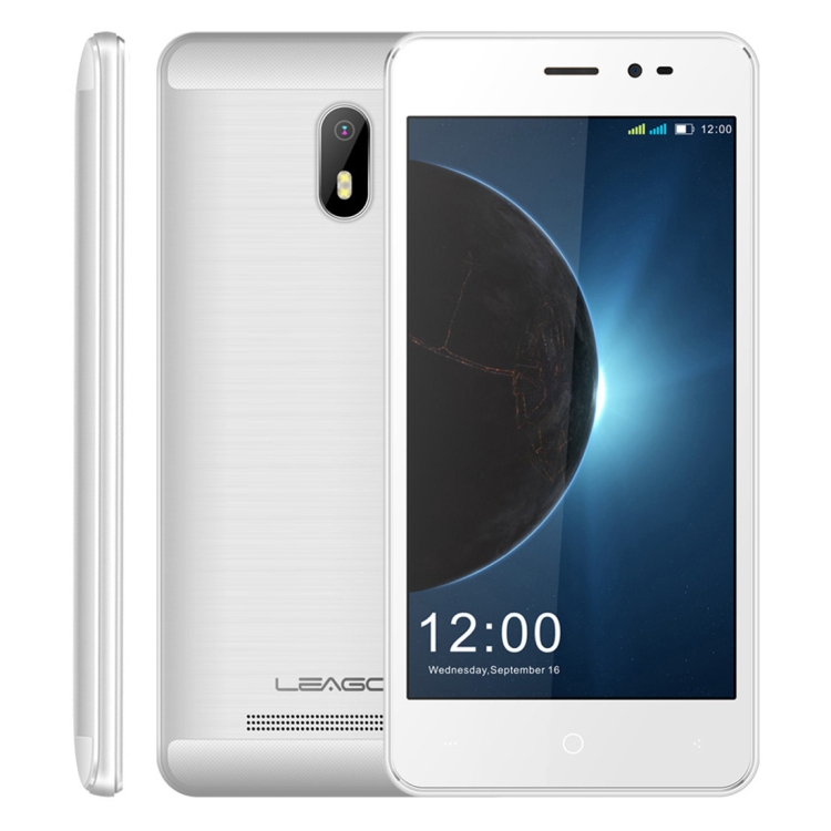 

[HK Stock] LEAGOO Z6, 1GB+ 8GB, 4.97 inch Android 6.0 MTK6580M Quad Core up to 1.3GHz, Network: 3G, Dual SIM(White)