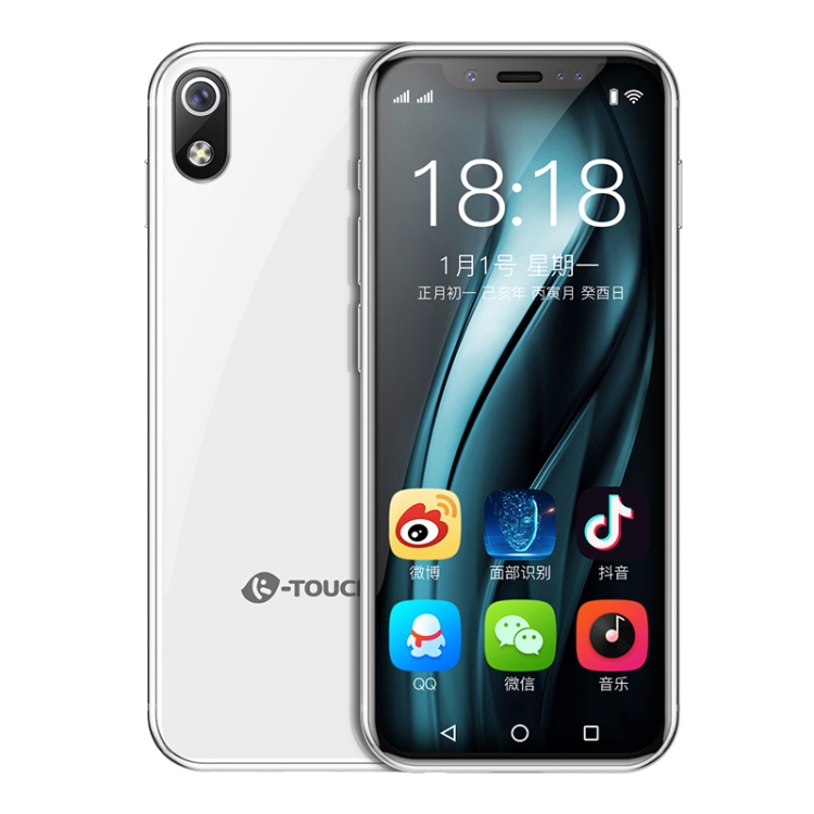 

K-TOUCH I9, 2GB+32GB, Face ID Identification, 3.5 inch MTK6739 Quad Core 2.4Ghz, Network: 4G, Dual SIM, Support Google Play(White)