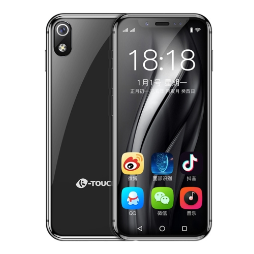

K-TOUCH I9, 3GB+64GB, Face ID Identification, 3.5 inch MTK6739 Quad Core 2.4Ghz, Network: 4G, Dual SIM, Support Google Play(Black)