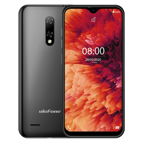 

[HK Warehouse] Ulefone Note 8P, 2GB+16GB, Dual Rear Cameras, Face ID Identification, 5.5 inch Android 10.0 MKT6737VW Quad-core up to 1.3GHz, Network: 4G, Dual SIM(Black)