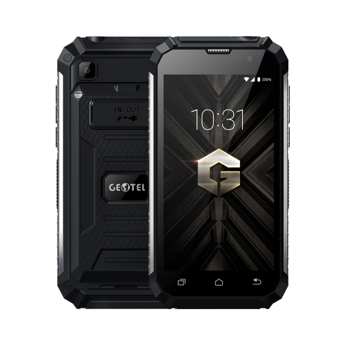 

Geotel G1, 2GB+16GB, Shockproof, 7500mAh Battery, 5.0 inch Android 7.0 MTK6580A Quad Core up to 1.3GHz, Network: 3G, Dual SIM(Black)