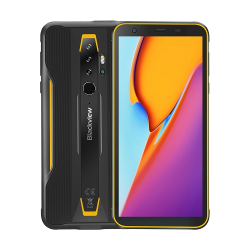 [HK Warehouse] Blackview BV6300 Rugged Phone, 3GB+32GB, IP68/IP69K/MIL-STD-810G Waterproof Dustproof Shockproof, Quad Back Cameras, 4380mAh Battery, Fingerprint Identification, 5.7 inch Android 10.0 MTK6762 Helio A25 Octa Core up to 1.8GHz, OTG, NFC, Netw