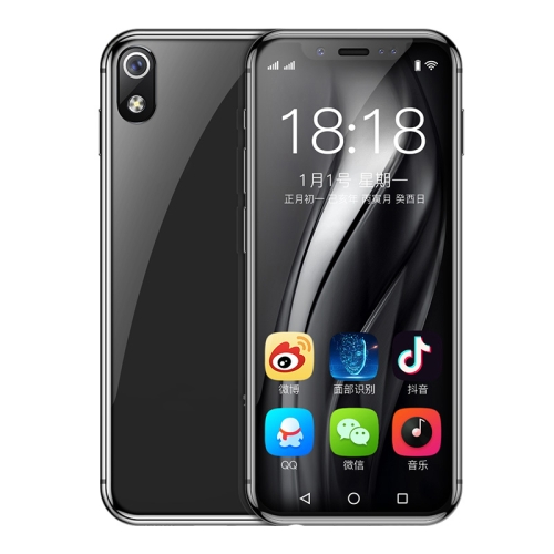 

K-TOUCH I9s, 1GB+16GB, Face ID Identification, 3.46 inch Android 6.0 MTK6580 Quad Core, Network: 3G, Dual SIM, Support Google Play(Black)