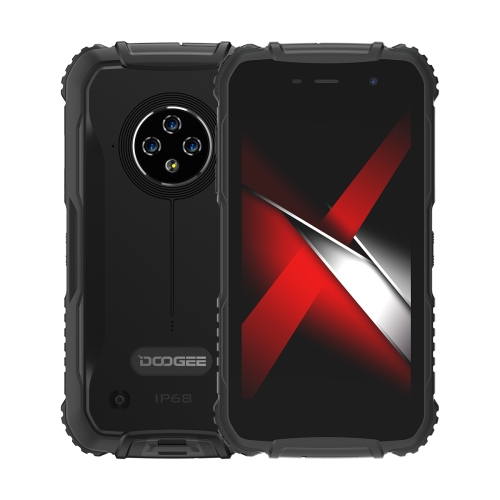 

[HK Warehouse] DOOGEE S35 Pro Rugged Phone, 4GB+32GB, IP68/IP69K Waterproof Dustproof Shockproof, MIL-STD-810G, 4350mAh Battery, Triple Back Cameras, Face Identification, 5.0 inch Android 10 MTK6761V/WE A20 Quad Core up to 1.8GHz, Network: 4G, OTG(Black)