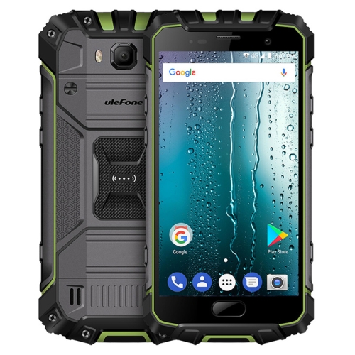 

[HK Stock] Ulefone Armor 2S Triple Proofing Phone, 2GB+16GB, IP68 Waterproof Dustproof Shockproof, Fingerprint Identification, 5.0 inch Sharp Android 7.0 MTK6737T Quad Core 64-bit up to 1.5GHz, Network: 4G, NFC, OTG, VoLTE(Green)