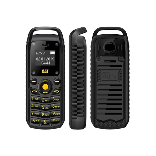 

Mini B25 Mini Mobile Phone, Hands Free Bluetooth Dialer Headphone, MP3 Music, Dual SIM, Network: 2G (Black)