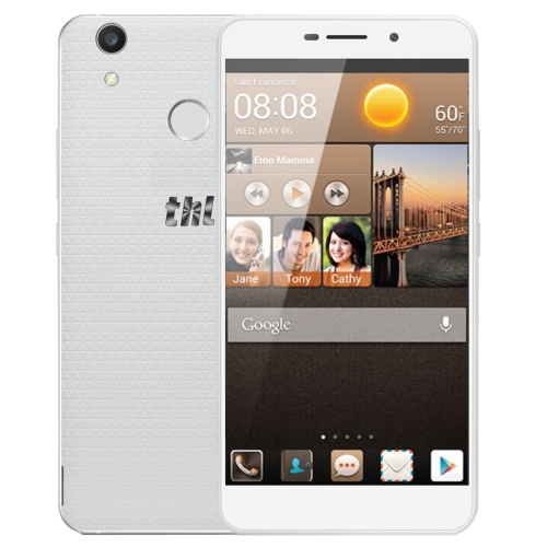 

THL T9 Plus, 2GB+16GB, 360 Degrees Fingerprint Identification, 5.5 inch Android 6.0 MTK6737 Quad Core up to 1.3GHz, Network: 4G, BT, WiFi, GPS, FM, Dual SIM(White)