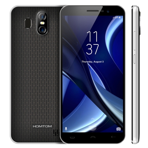 

[HK Stock] HOMTOM S16, 2GB+16GB, Dual Back Cameras, Fingerprint Identification, 5.5 inch Android 7.0 MTK6580 Quad Core up to 1.3GHz, Network: 3G, Dual SIM, OTA(Black)