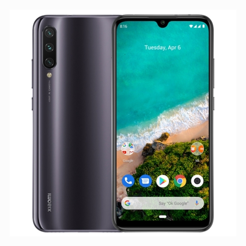 

[HK Stock] Xiaomi Mi A3, 4GB+128GB, Global Official Version, Screen Fingerprint Identification, 48MP Triple Rear Cameras, 4030mAh Battery, 6.088 inch Dot Drop Screen Android One Qualcomm Snapdragon 665 Octa Core up to 2.0GHz, Network: 4G, Dual SIM(Black)
