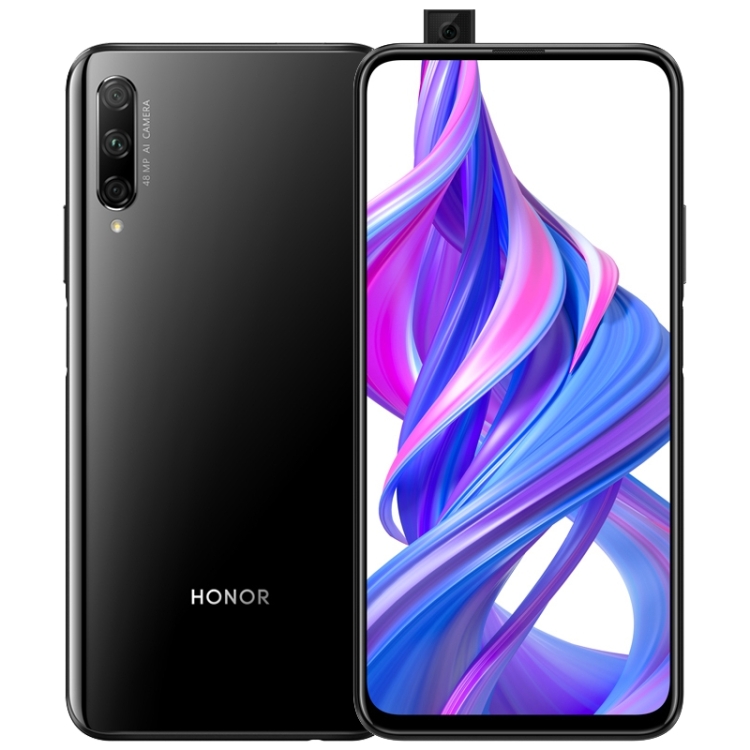 

Huawei Honor 9X Pro, 48MP Camera, 8GB+128GB, China Version, Triple Back Cameras + Lifting Front Camera, 4000mAh Battery, Fingerprint Identification, 6.59 inch Android 9.0 Hisilicon Kirin 810 Octa Core up to 2.27GHz, Network: 4G, OTG, Not Support Google Pl