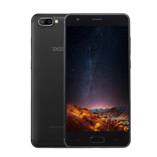 

[HK Stock] DOOGEE X20, 2GB+16GB, Dual Back Cameras, 5.0 inch Android 7.0 MTK6580 Quad Core up to 1.5GHz, Network: 3G, WiFi, OTA, GPS, Dual SIM(Black)