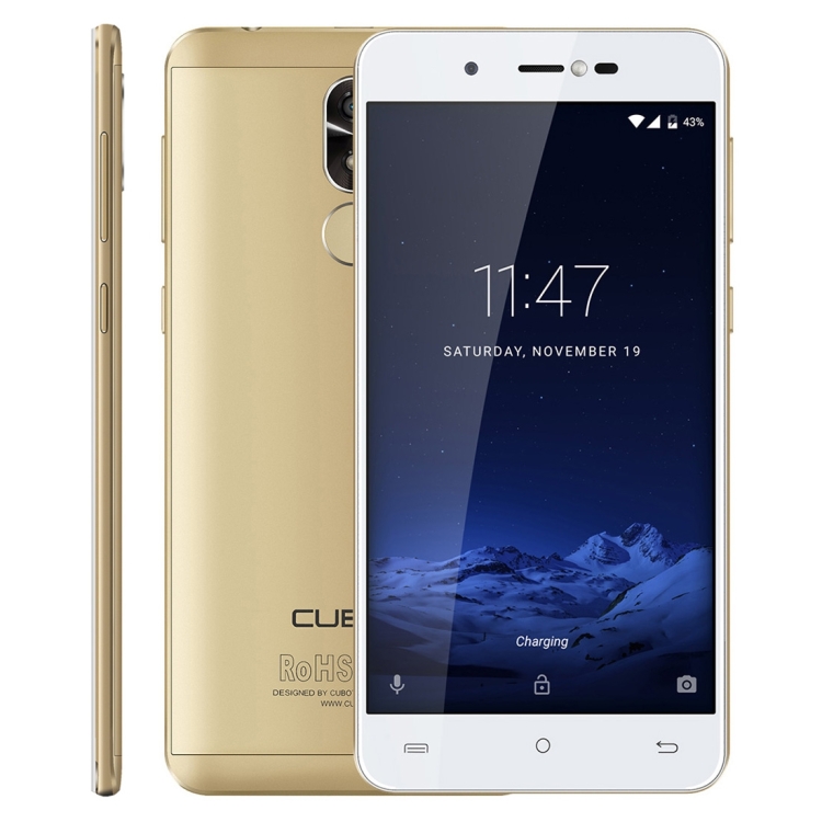 

[HK Stock] CUBOT R9, 2GB+16GB, Fingerprint Identification, 5.0 inch Android 7.0 MTK6580 Quad-Core up to 1.3GHz, Network: 3G, Dual SIM(Gold)