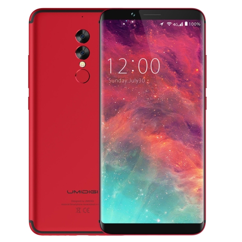 

[HK Stock] UMIDIGI S2, 4GB+64GB, Dual Back Cameras, Fingerprint Identification, 5100mAh Battery, 6.0 inch Sharp Screen Android 6.0 Helio P20 Octa Core up to 2.3GHz, Network: 4G, Dual SIM, OTG(Red)