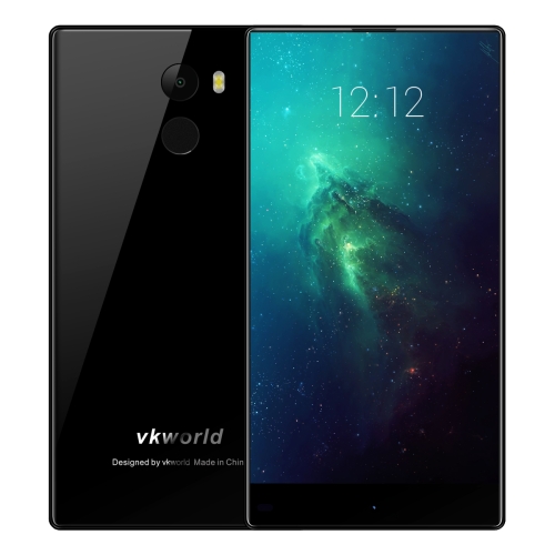 

VKworld Mix Plus, 3GB+32GB, Fingerprint Identification, 5.5 inch 2.5D Full Edgeless Android 7.0 MTK6737 Quad Core up to 1.3GHz, Network: 4G, Dual SIM(Black)