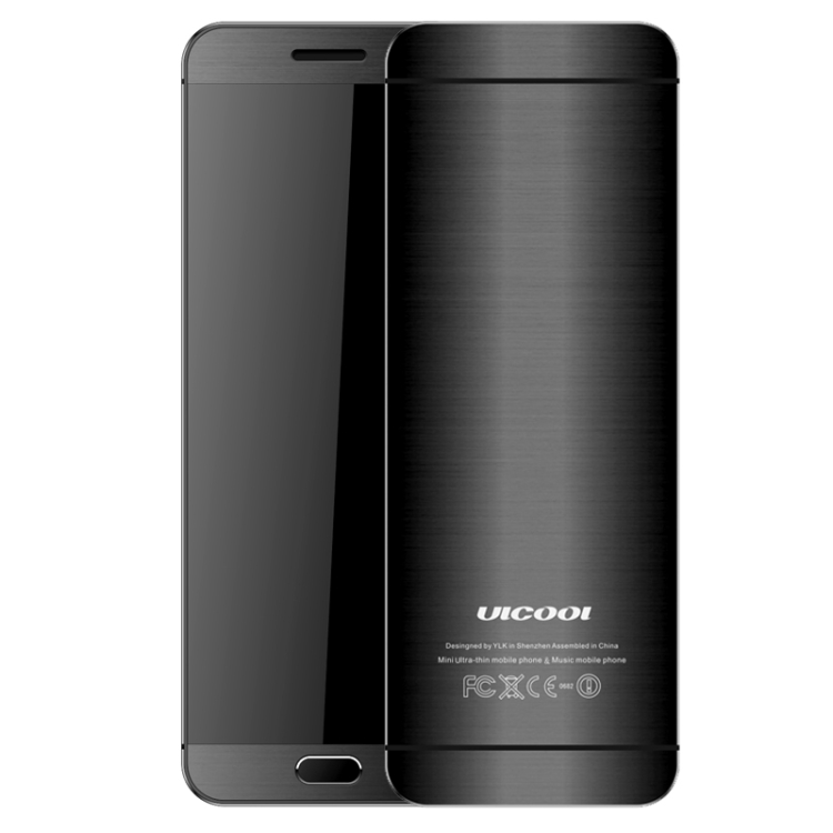 

ULCOOL V26 Card Mobile Phone, 1.54 inch, MTK6261D, Support Touch Keys, Bluetooth, FM, Anti-lost, GSM, Dual SIM(Black)
