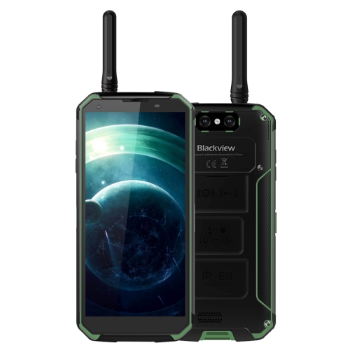 

[HK Stock] Blackview BV9500 Pro Rugged Phone, 6GB+128GB, IP68 Waterproof Dustproof Shockproof, Walkie-talkie, Dual Back Cameras, 10000mAh Battery, Side Place Fingerprint Identification, 5.7 inch Android 8.1 Helio P23 (MT6763T) Octa Core up to 2.5GHz, NFC,