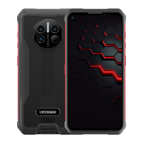 [HK Warehouse] DOOGEE V10 5G Rugged Phone, Non-contact Infrared Thermometer, 8GB+128GB, IP68/IP69K Waterproof Dustproof Shockproof, MIL-STD-810G, 8500mAh Battery, Triple Back Cameras, Side Fingerprint Identification, 6.39 inch Android 11.0 Dimensity 700 O