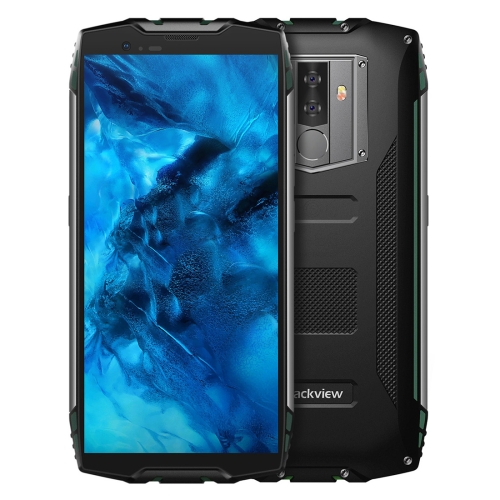 

[HK Warehouse] Blackview BV6800 Pro Rugged Phone, 4GB+64GB, IP68 Waterproof Dustproof Shockproof, 6580mAh Battery, Face ID & Fingerprint Identification, 5.7 inch Android 8.0 MTK6750T Octa Core up to 1.5GHz, NFC, Wireless Charging, Network: 4G(Green)