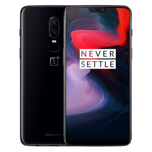 

OnePlus 6, 6GB+64GB, Dual Back Cameras, Face & Fingerprint Identification, 6.28 inch 2.5D H2OS 5.1 (Android 8.1) Qualcomm Snapdragon 845 Octa Core up to 2.8GHz, NFC, Bluetooth 5.0, Network: 4G(Mirror Black)