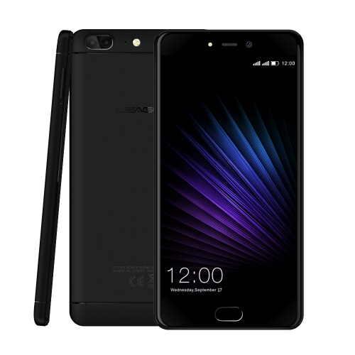 

[HK Stock] LEAGOO T5, 4GB+64GB, Dual Back Cameras, Fingerprint Identification, 5.5 inch 2.5D Curved Sharp LEAGOO OS 3.0 (Android 7.0) MTK6750T Octa Core up to 1.5GHz, Network: 4G, Dual SIM(Black)