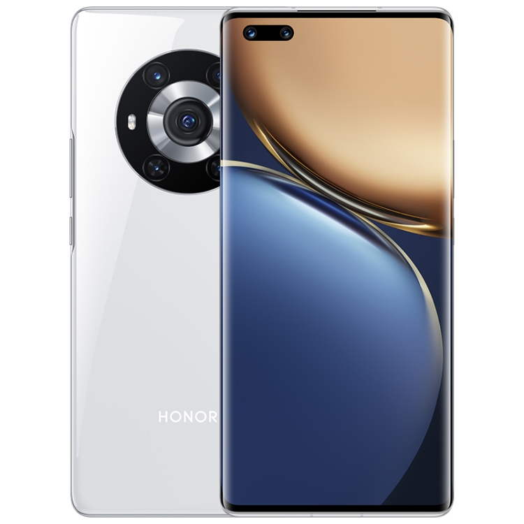 

Honor Magic3 5G ELZ-AN00, 8GB+128GB, China Version, Triple Back Cameras, Screen Fingerprint Identification, 4600mAh Battery, 6.76 inch Magic UI 5.0 (Android 11) Snapdragon 888 Octa Core up to 2.84GHz, Network: 5G, OTG, NFC, Not Support Google Play(White)