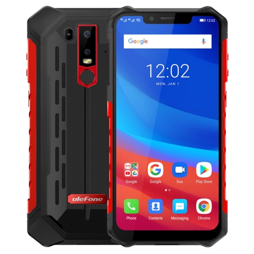 

[HK Stock] Ulefone Armor 6 Rugged Phone, Dual 4G & VoLTE, 6GB+128GB, IP68/IP69K Waterproof Dustproof Shockproof, Face ID & Fingerprint Identification, 5000mAh Battery, 6.2 inch Android 8.1 Helio P60 (MKT6771) Octa-core 64-bit up to 2.0GHz, Network: 4G, OT