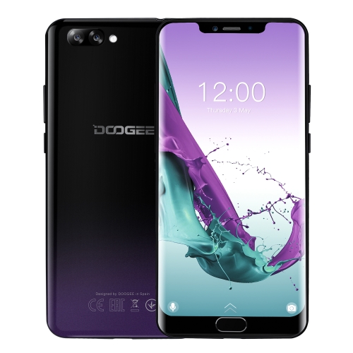 

[HK Stock] DOOGEE Y7 Plus, 6GB+64GB, Dual Back Cameras, Face ID & DTouch Fingerprint, 5080mAh Battery, 6.18 inch U-notch Android 8.1 MTK6757 Octa Core up to 2.5GHz, Network: 4G, OTG, OTA, Dual SIM (Phantom Purple)